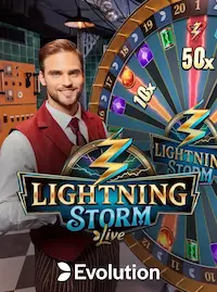 Lightning Storm game show at JLJL222 COM